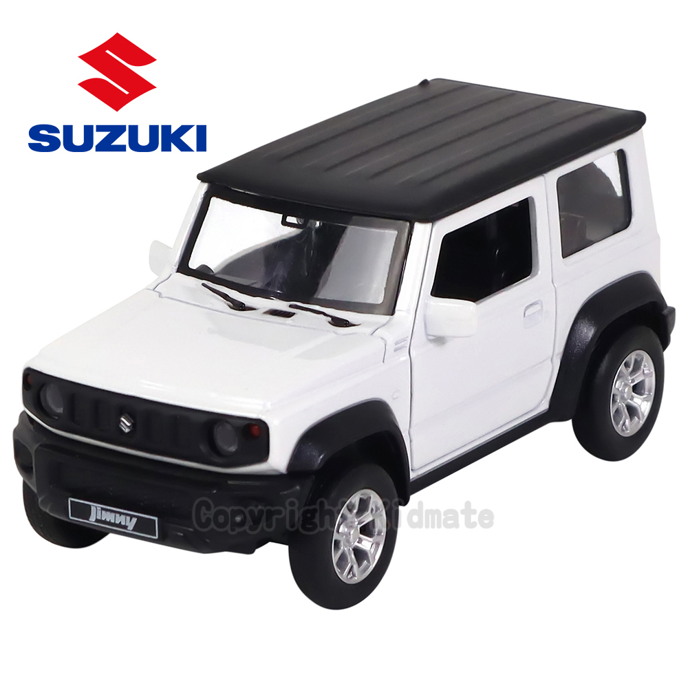 《 KIDMATE 》  1:32授權合金車(74)Suzuki Jimny白