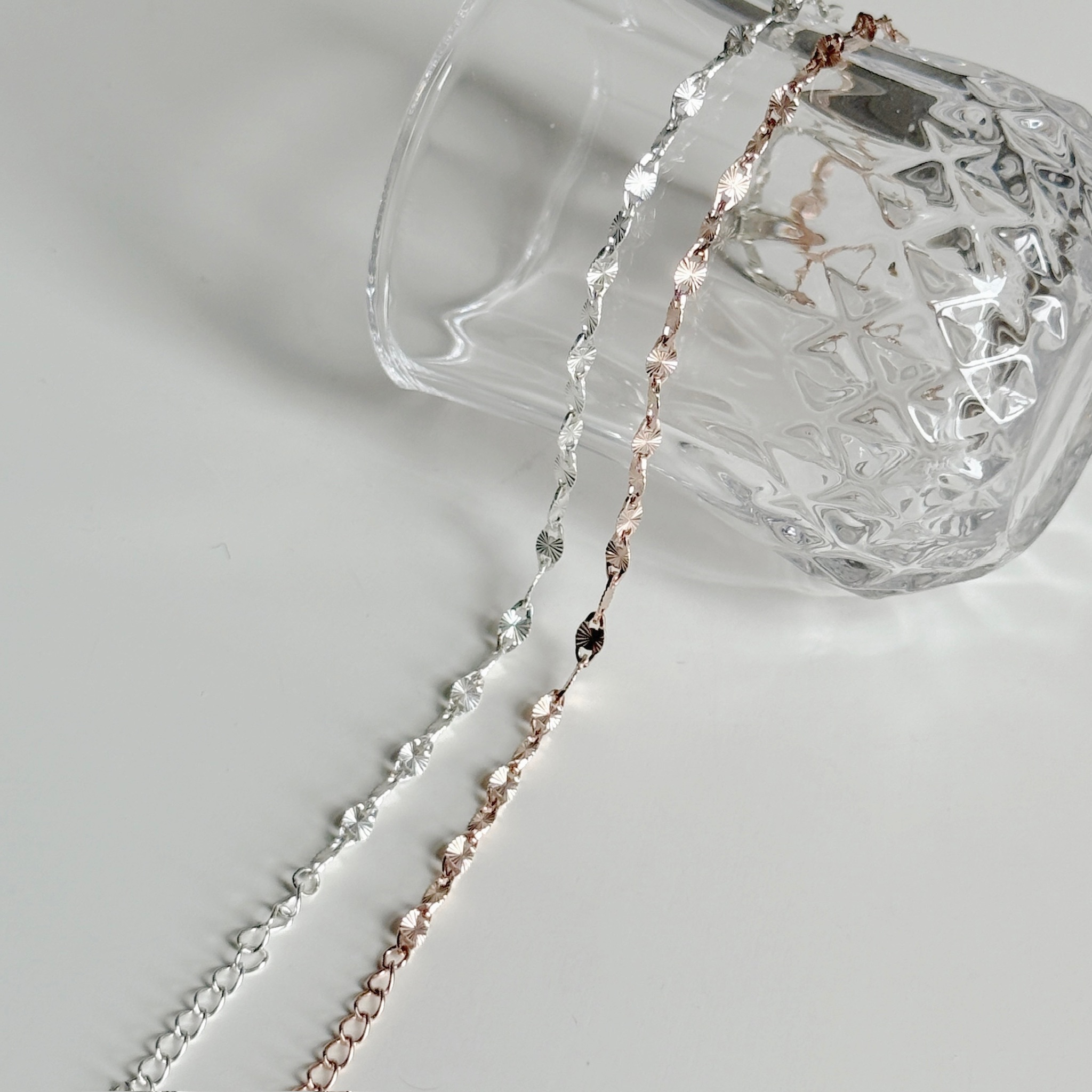 放射切割金片手鍊