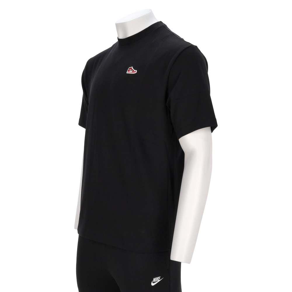 Nike J BRND BR SNKR PCH SS 男款 黑色 運動 休閒 圓領 上衣 短袖 HJ2327-010