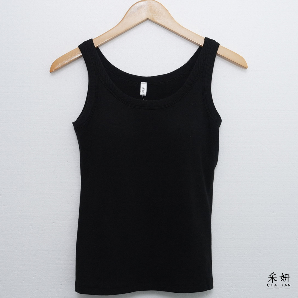 素色棉小可愛墊胸背心