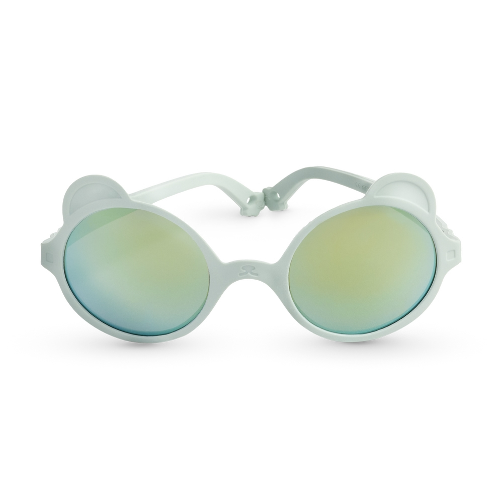 法國KiETLA OURS'ON萌貝熊幼兒太陽眼鏡(1-4Y 杏仁綠)