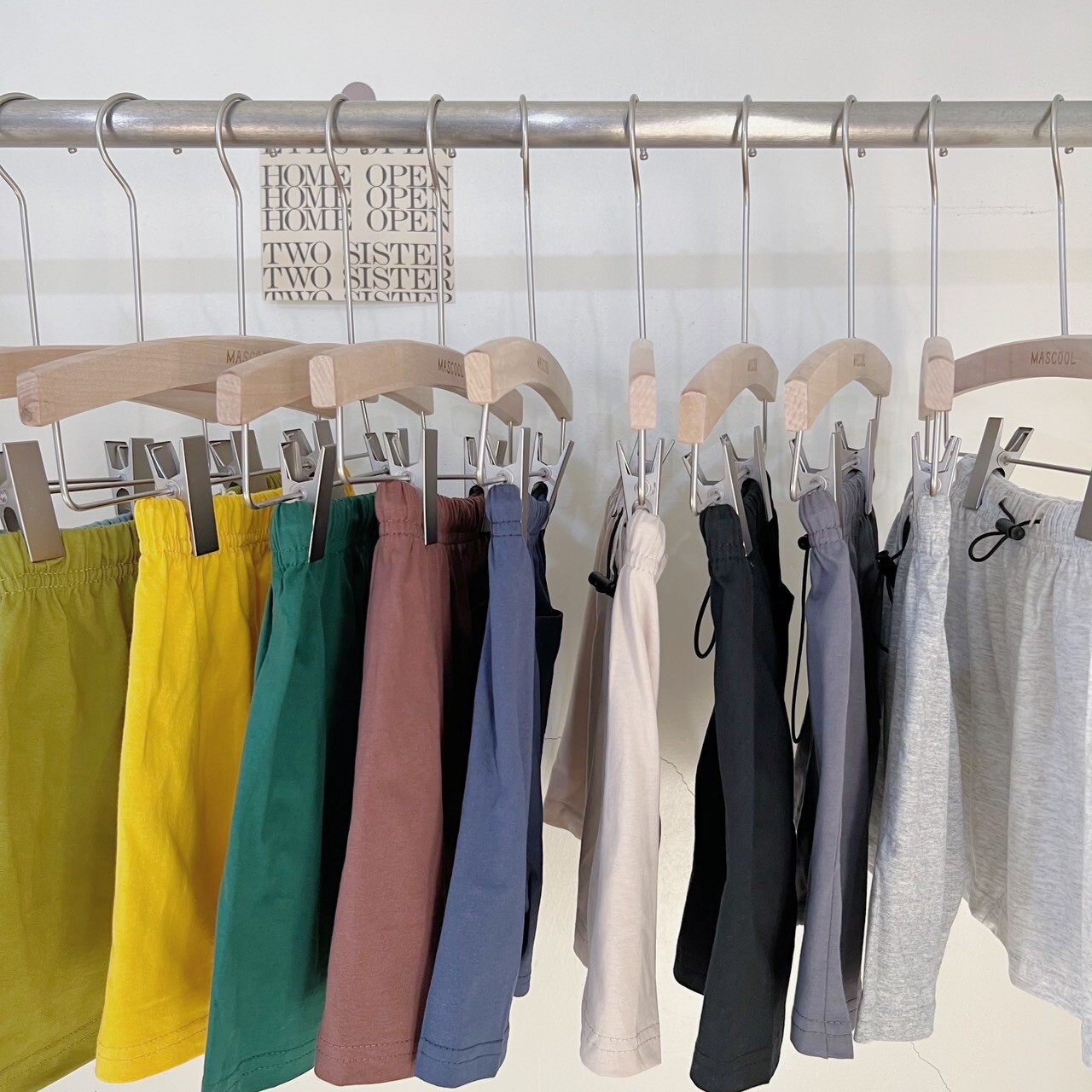 MS-KID21 多色兒童基礎短褲