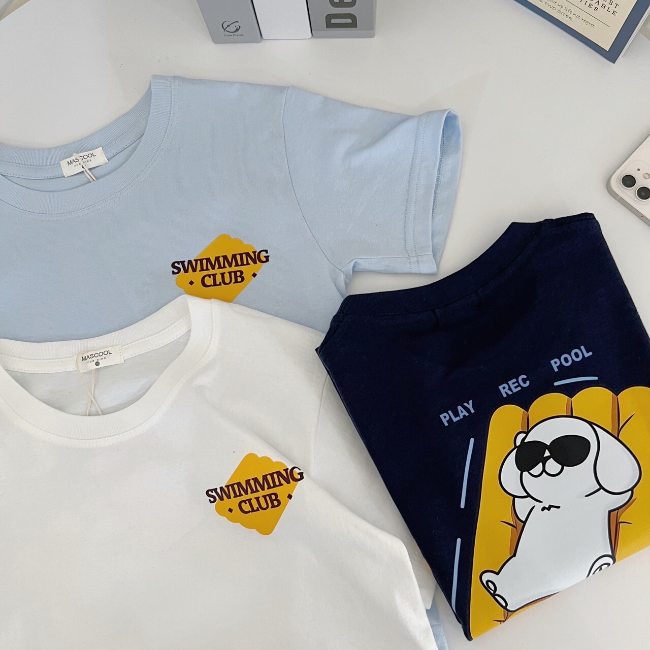 MS-KID19 Swimming兒童短袖