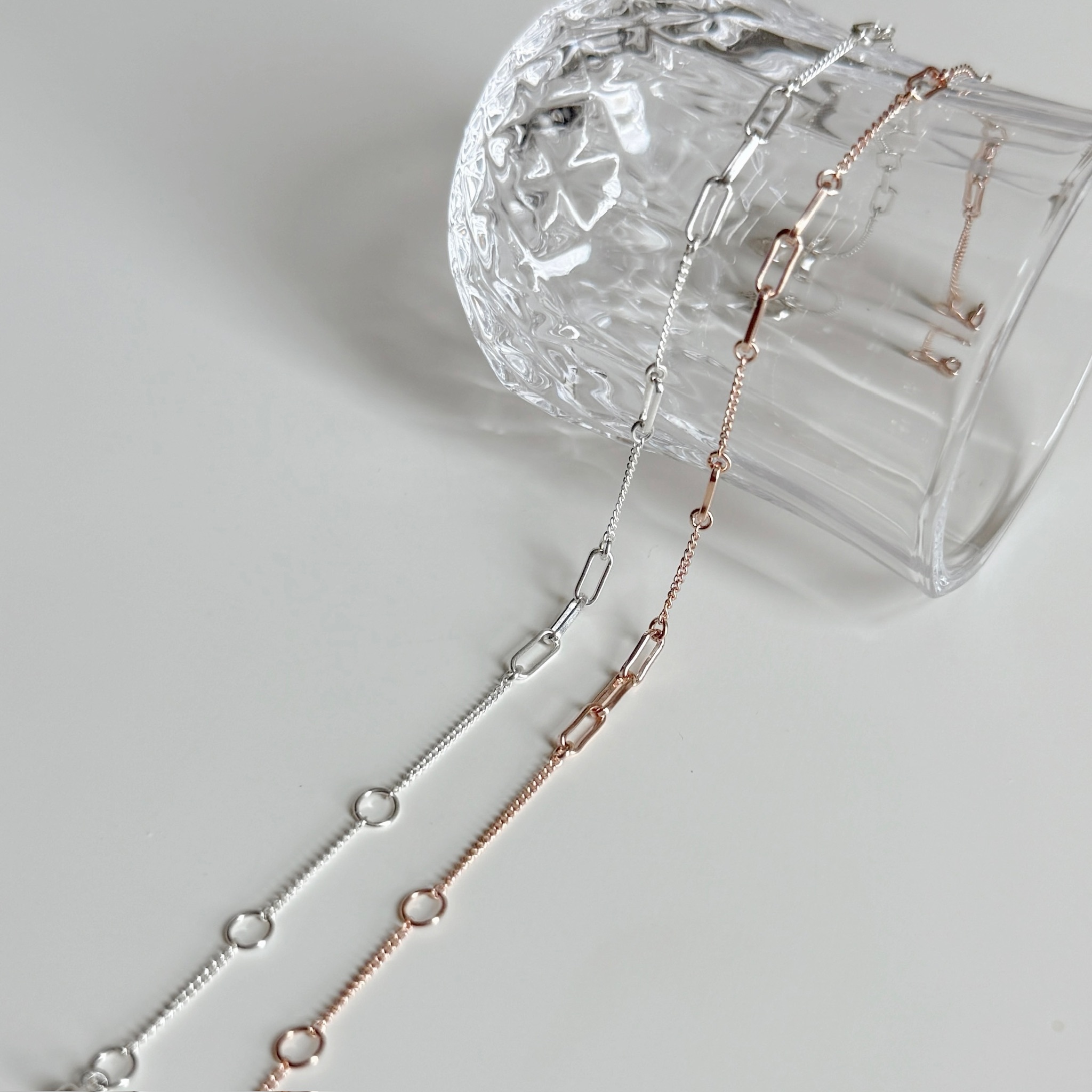 longbox拼接素手鍊