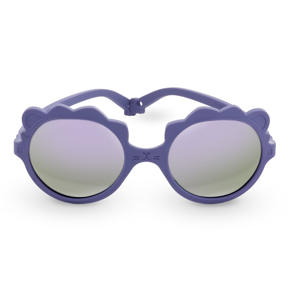 法國KiETLA LION萌貝獅幼兒太陽眼鏡(1-4Y 紫丁香)