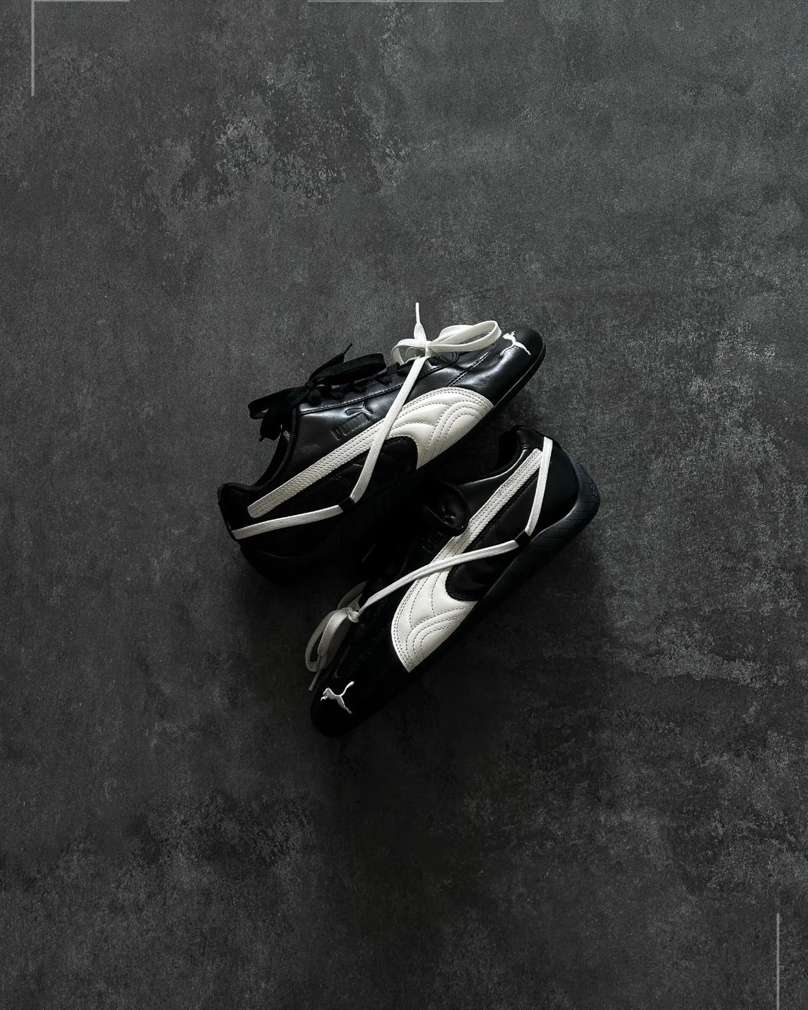 Rosé x PUMA Speedcat Premium 聯名 芭蕾風 綁繩 賽車鞋 黑