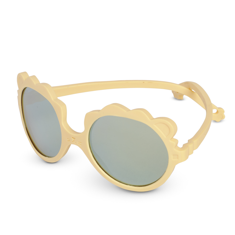 法國KiETLA LION萌貝獅幼兒太陽眼鏡(1-4Y 香草牛奶)