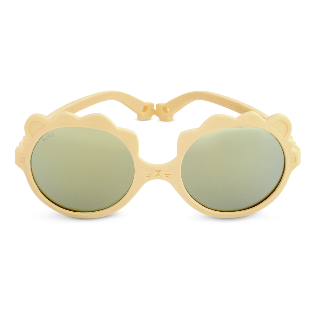 法國KiETLA LION萌貝獅幼兒太陽眼鏡(1-4Y 香草牛奶)