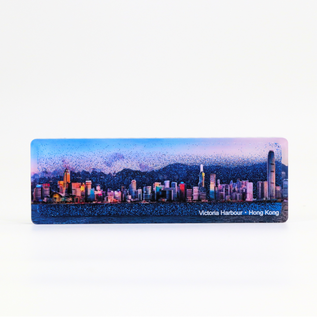 Hong Kong flowing sand magnet - Victoria Harbour