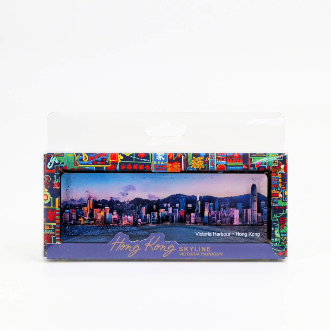 Hong Kong flowing sand magnet - Victoria Harbour