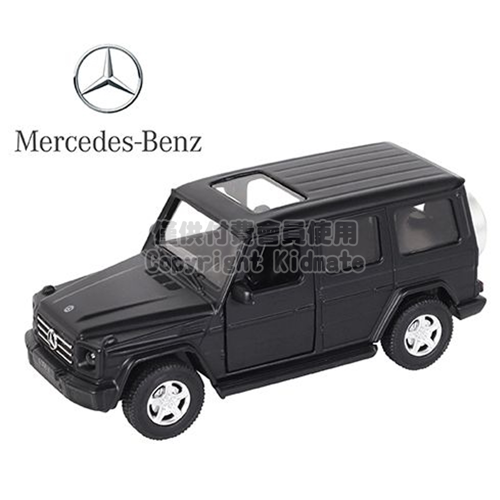 《 KIDMATE 》  1:42授權合金車(64)Mercedes-Benz G350d黑