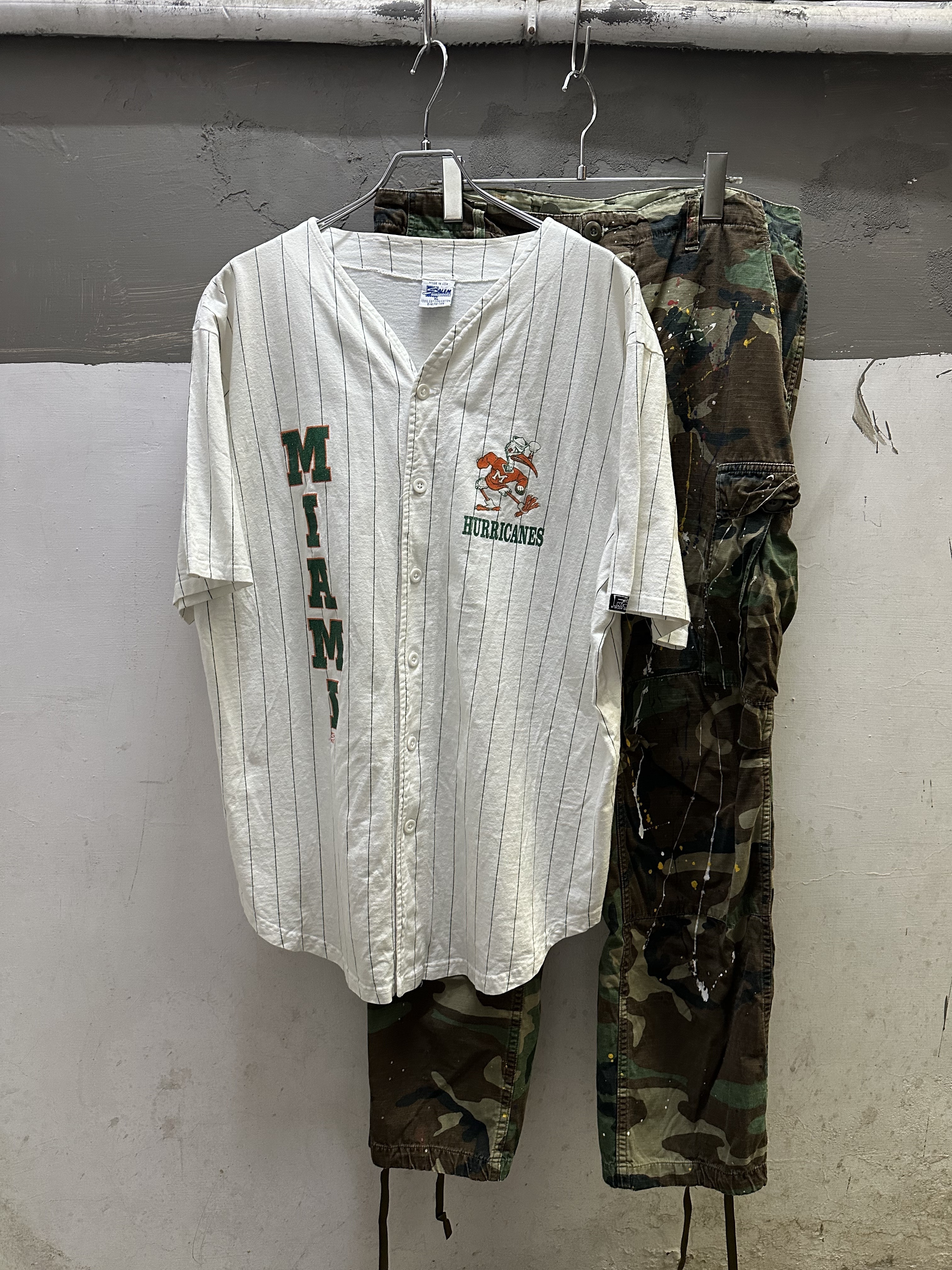 90s SALEM Cotton BB Shirt Made in USA