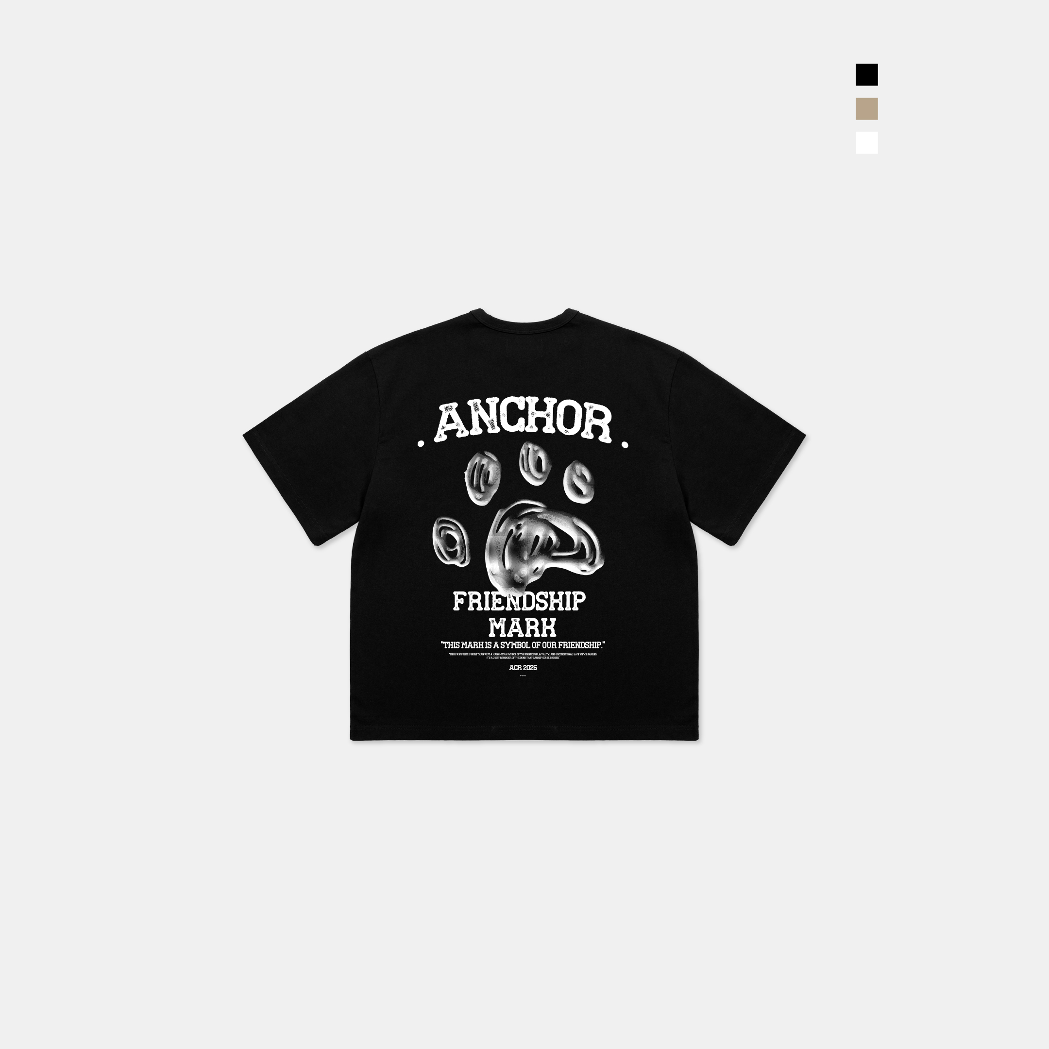 ACR A-42 友情印記 依伴同行 連結 短T 短袖