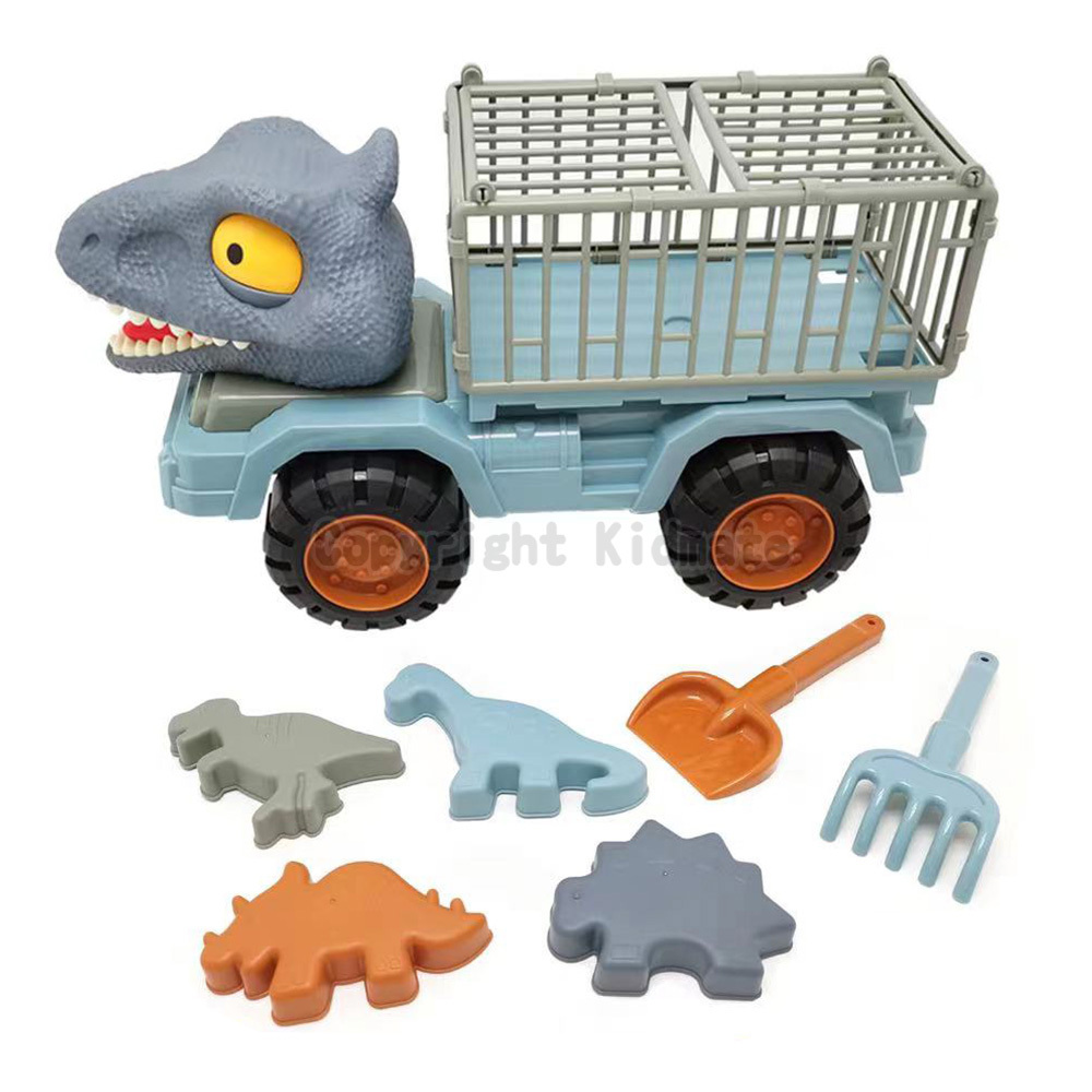 《 KIDMATE 》 恐龍沙灘車7pcs