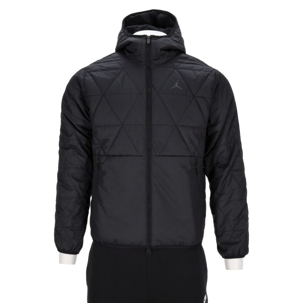 Nike J TF SPRT STMT MDWT JKT 男款 黑色 運動 防潑水 連帽 外套 FZ3163-010