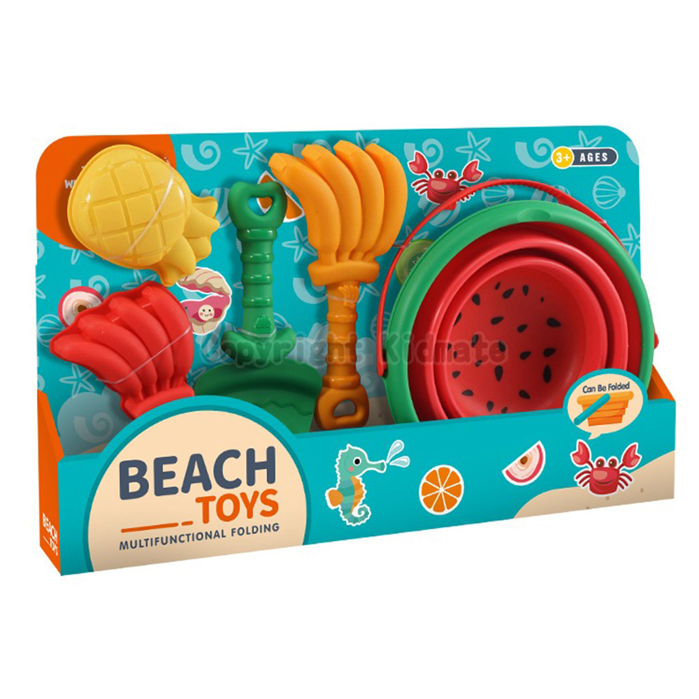 《 KIDMATE 》 水果沙灘套組5pcs