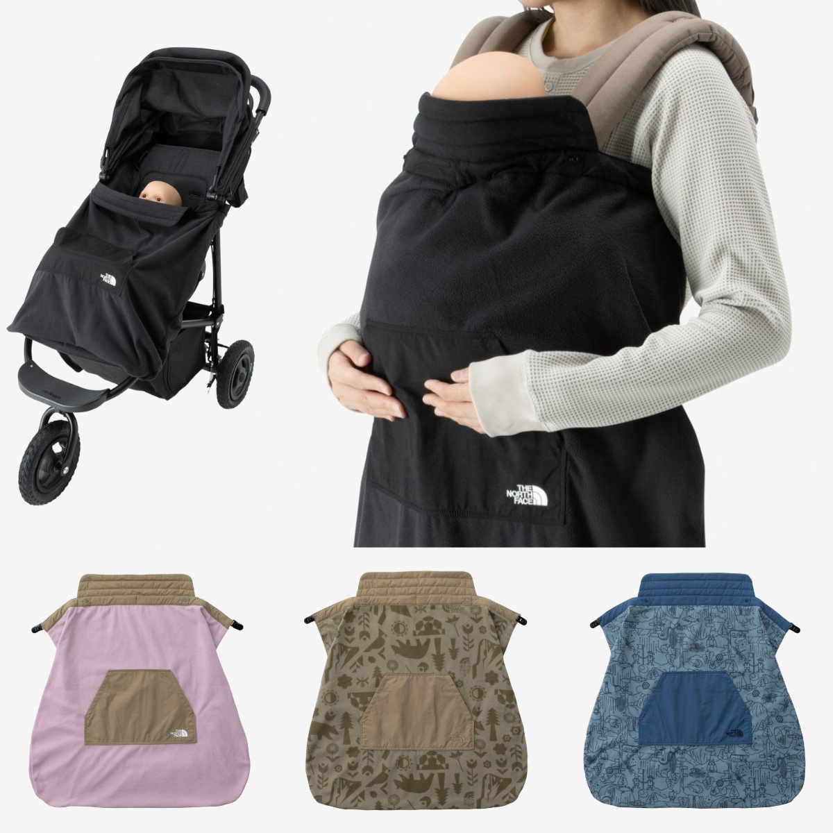 預購┃日本 嬰兒 THE NORTH FACE Lining Blanket Baby 搖粒絨 保暖毯