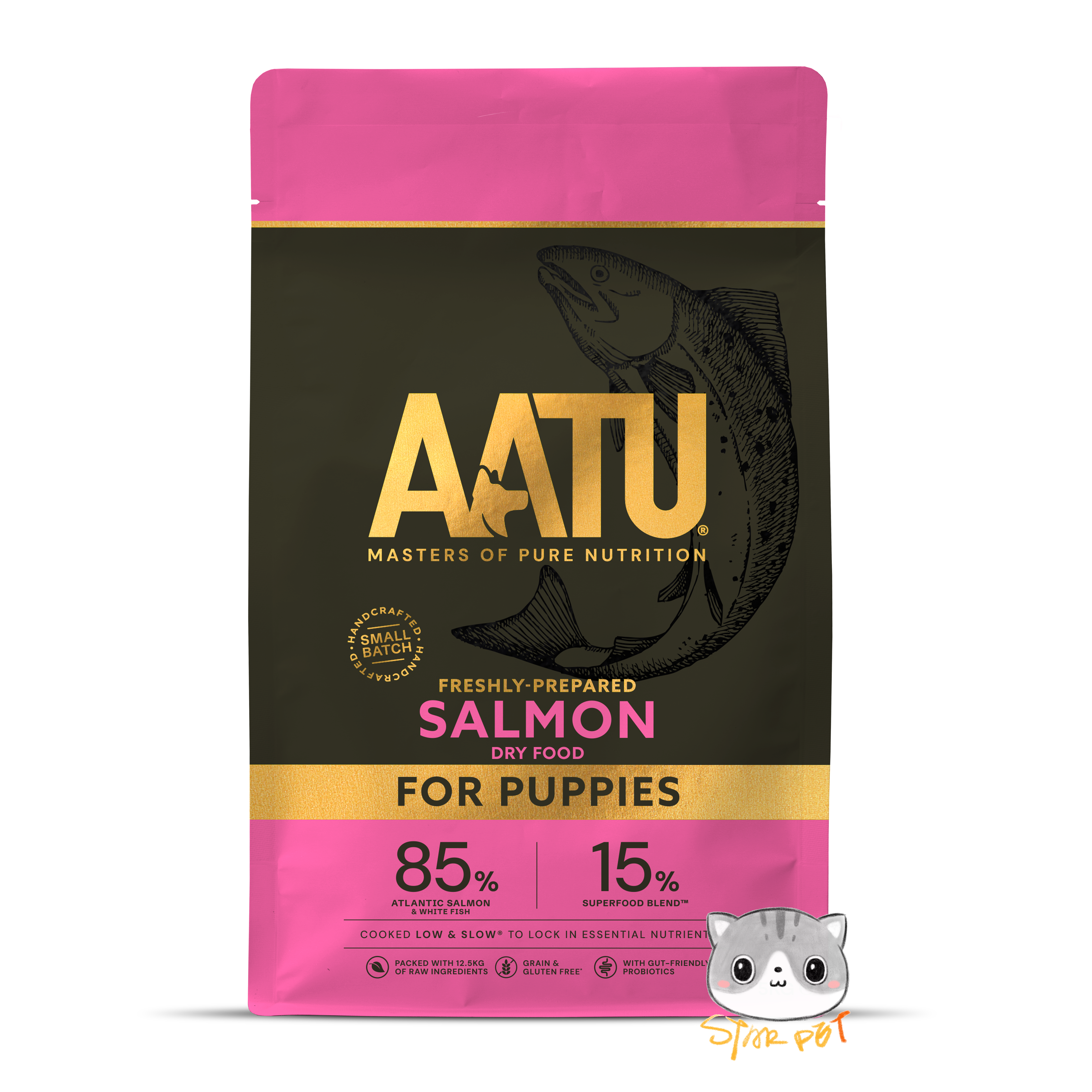 AATU Free Run Salmon Recipe 1.5kg/5kg