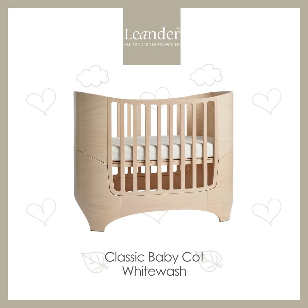 Leander Classic™ Baby Cot - Whitewash