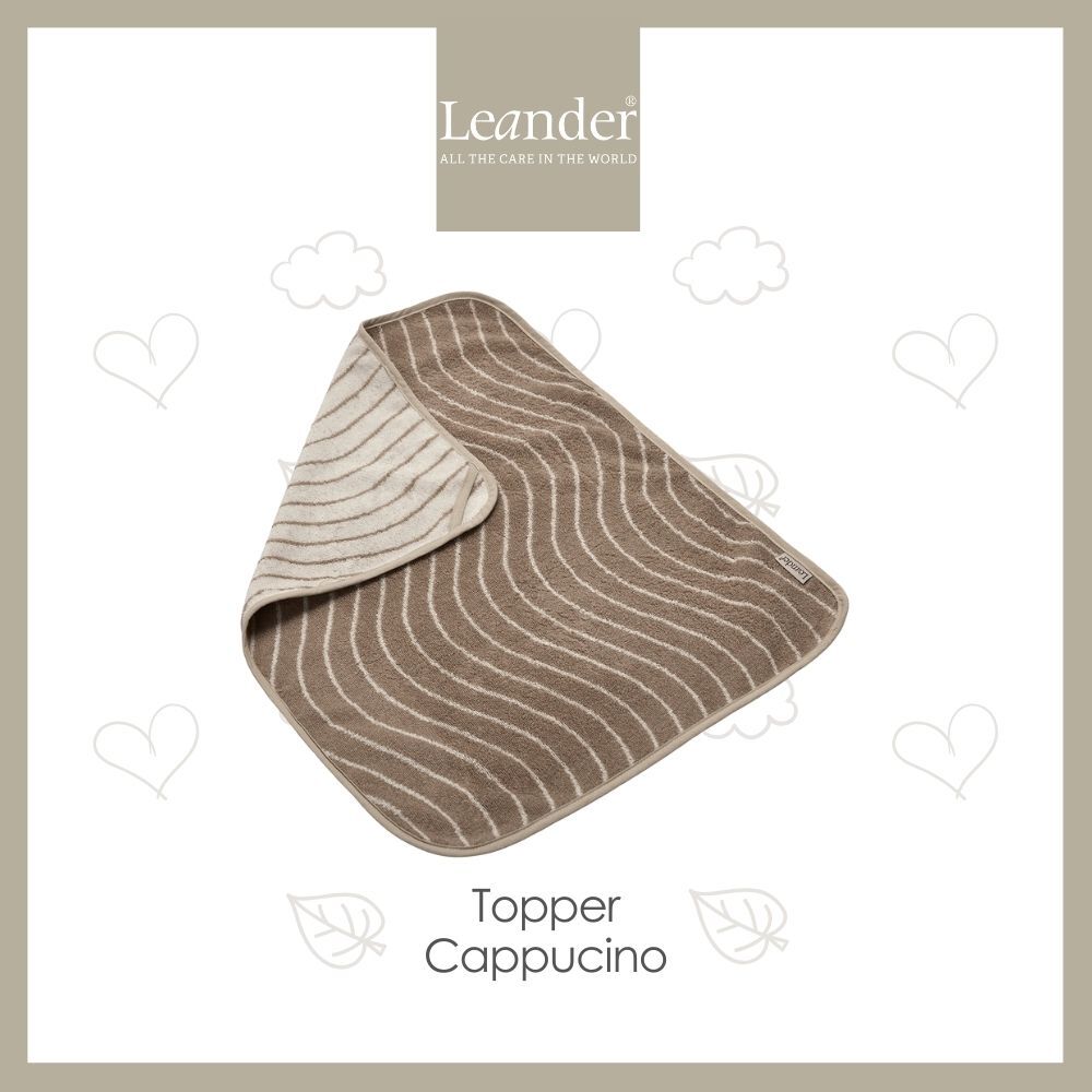 Leander Topper for Changing Mat-Woodland-Organic Cotton