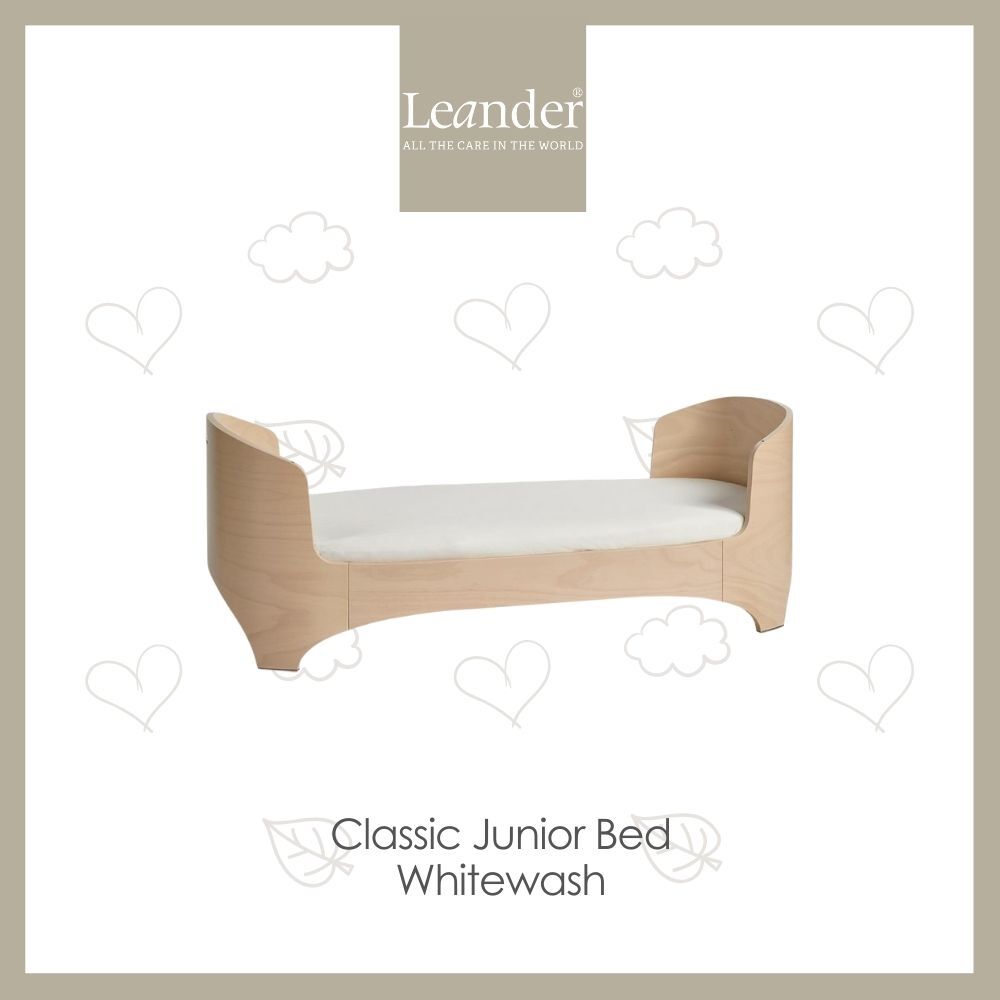 Leander Classic™ Baby-Junior Bed - Whitewash