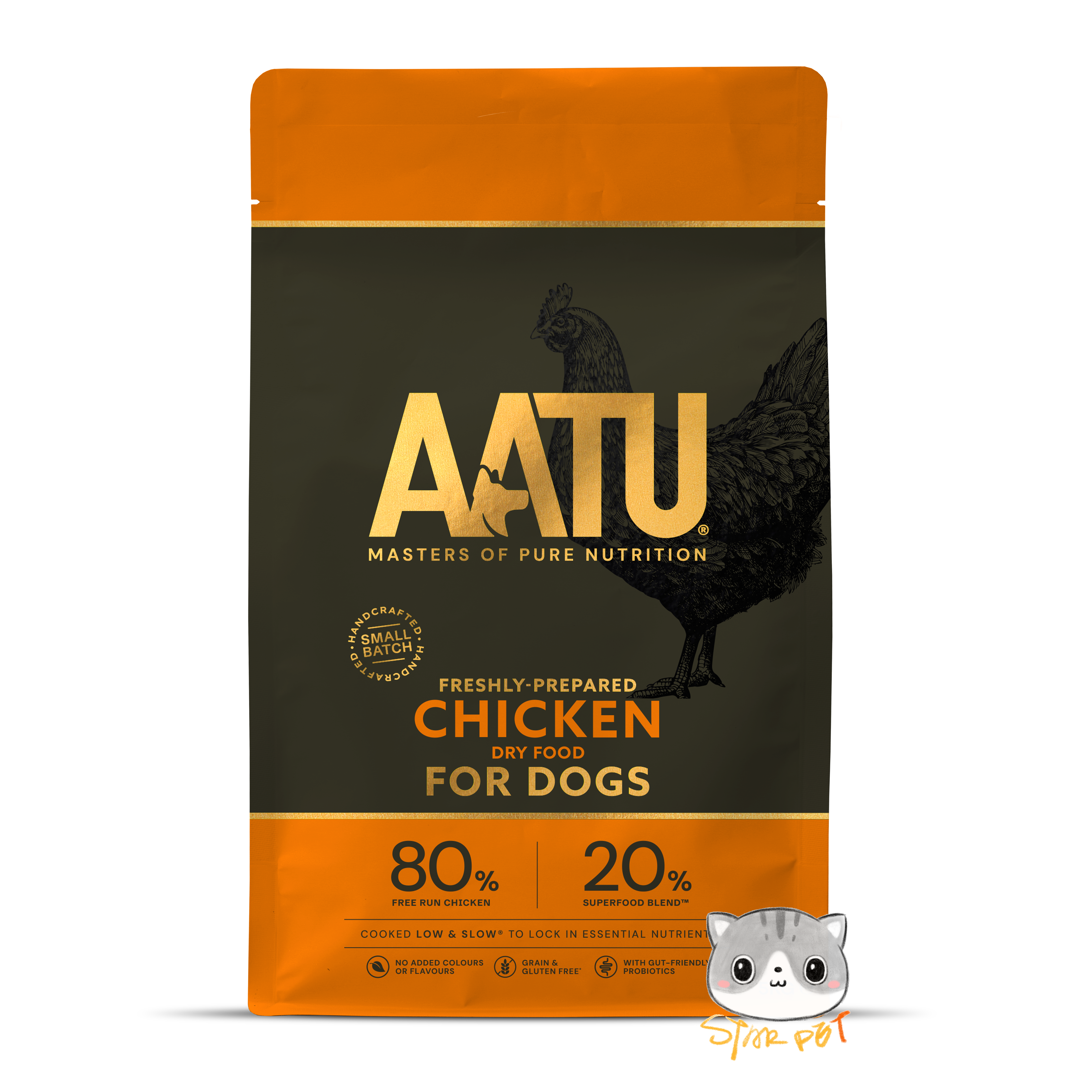 AATU Free Run Chicken Dog Recipe 1.5kg/5kg/10kg