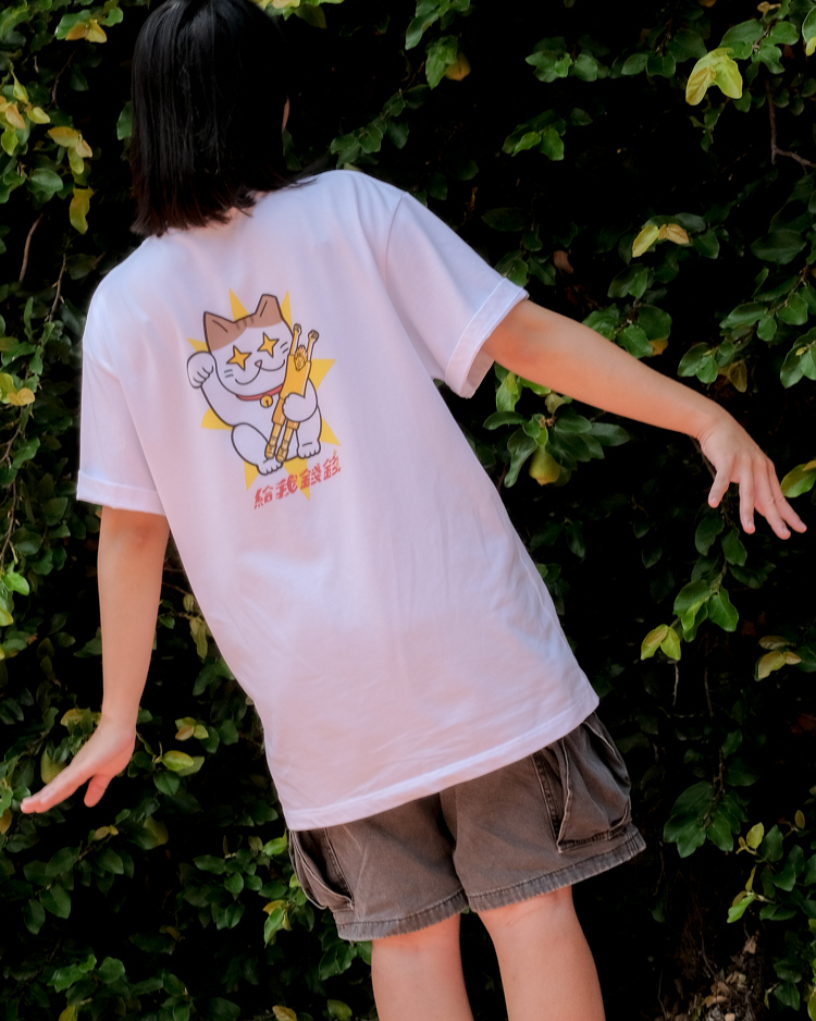 SPPPP｜Flying Boys｜短 Tee｜新招財阿懂｜白 Tee