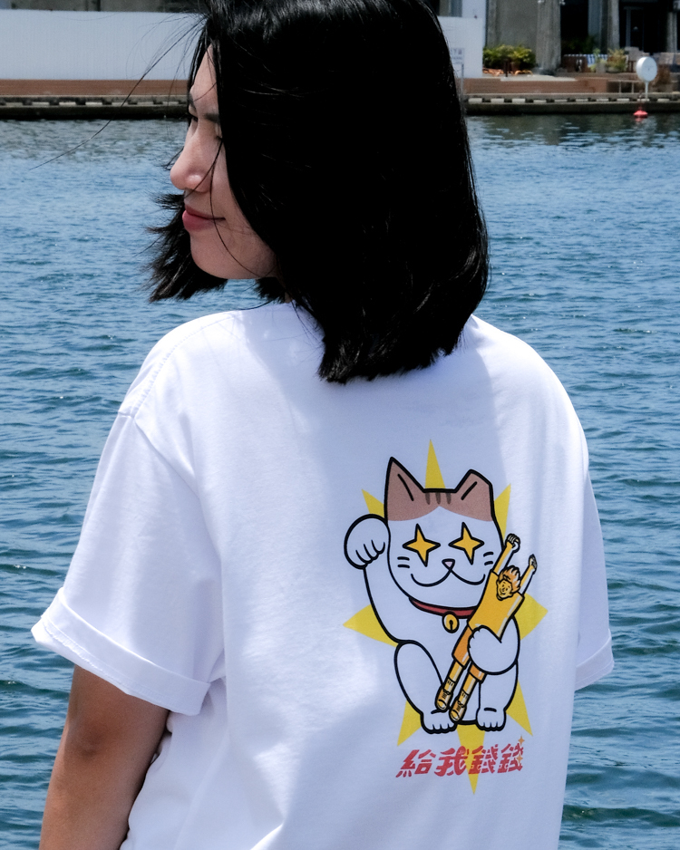 SPPPP｜Flying Boys｜短 Tee｜新招財阿懂｜白 Tee