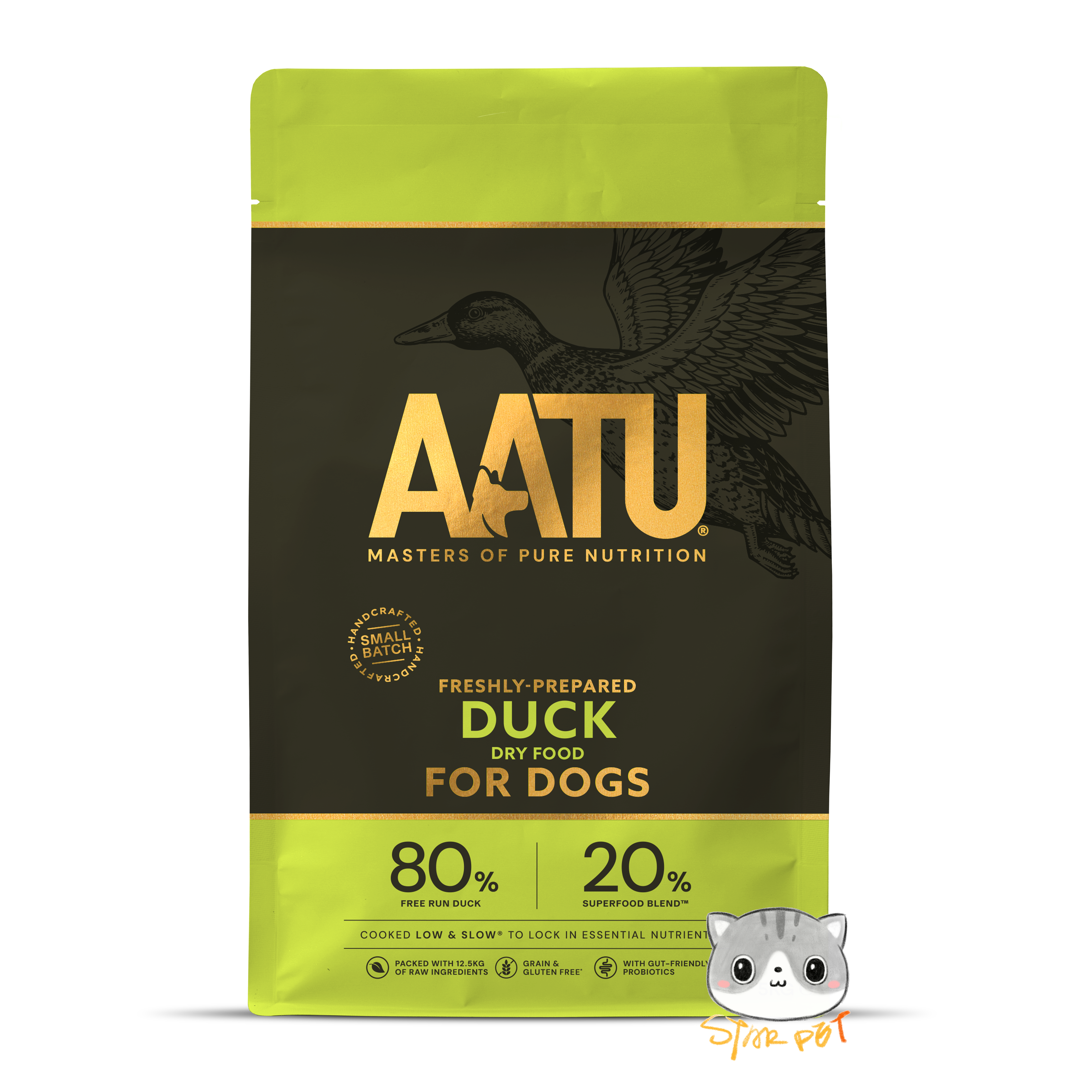 AATU Free Run Duck Dog Recipe 1.5kg/5kg/10kg