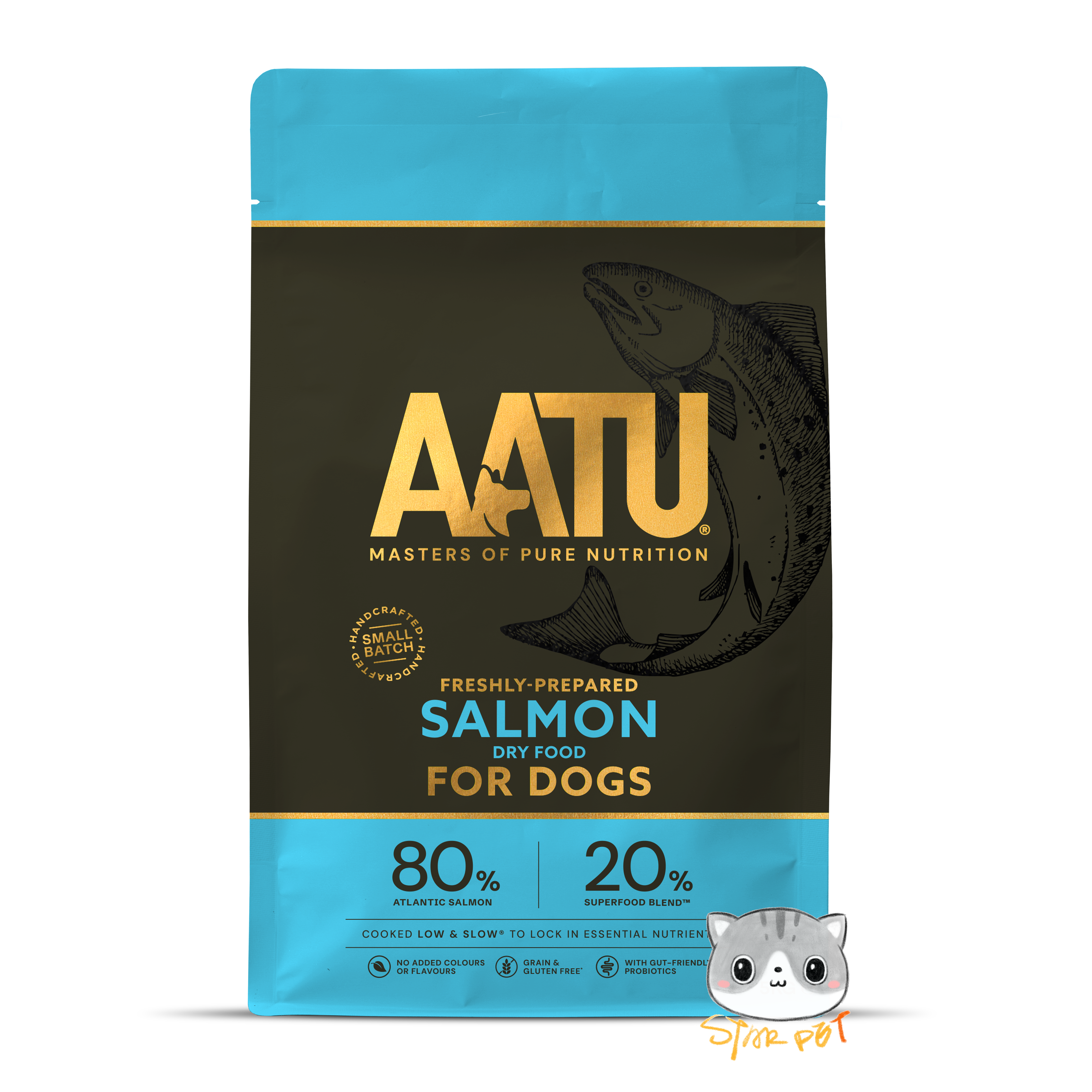 AATU Free Run Salmon Recipe 1.5kg/5kg/10kg