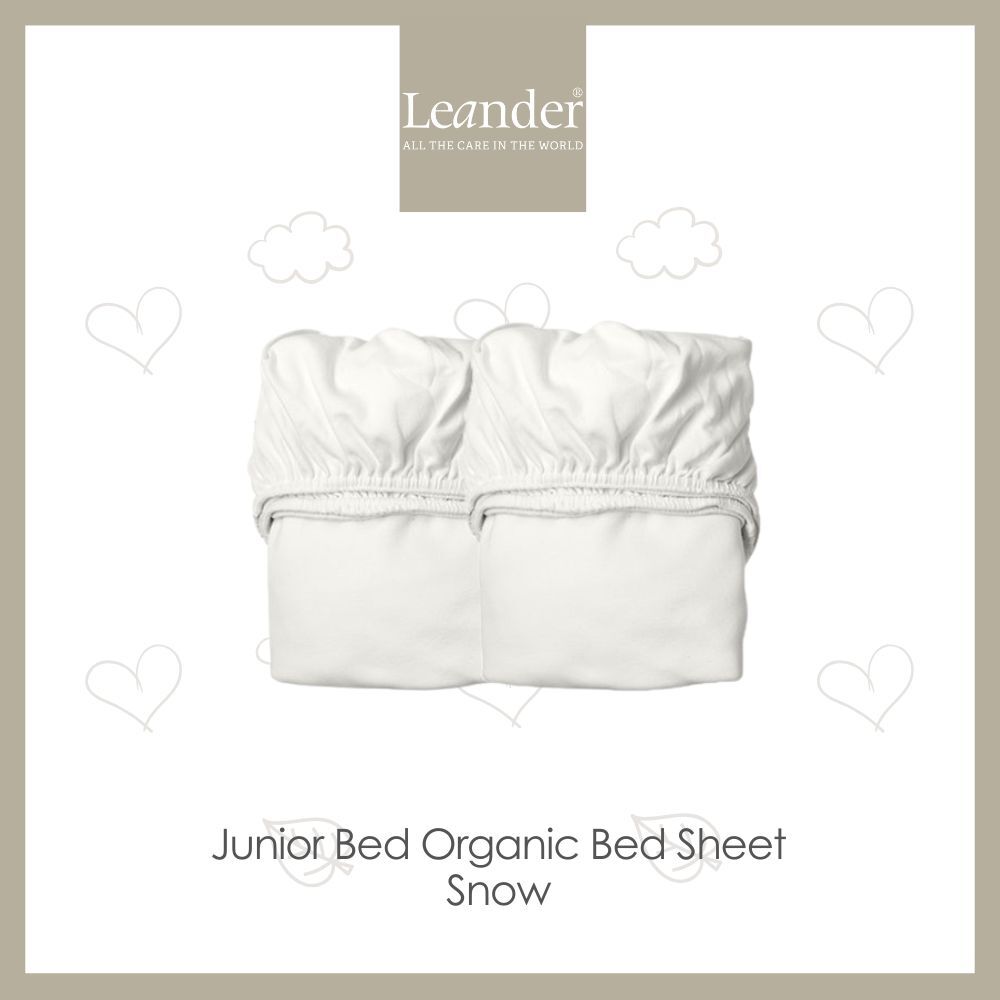 Leander Classic™ Organic Bed Sheet - Junior Bed