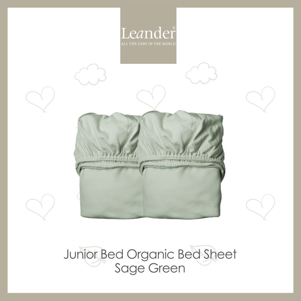 Leander Classic™ Organic Bed Sheet - Junior Bed