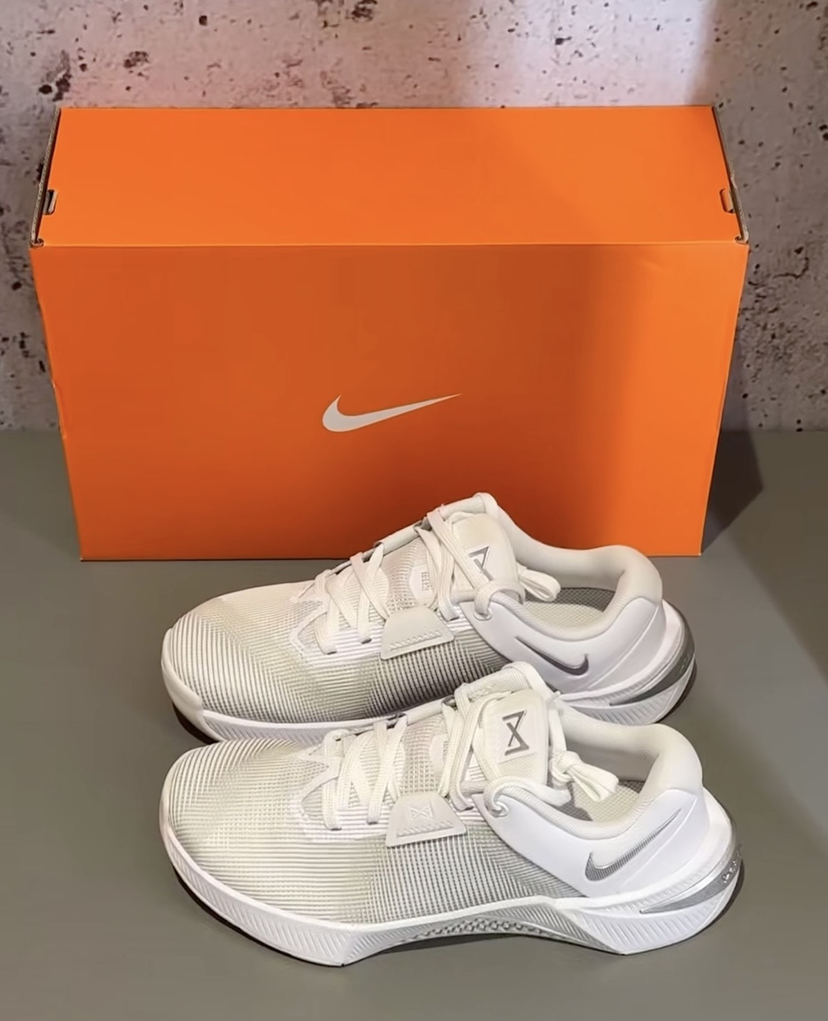 女鞋 NIKE W METCON 10 白灰 緩震 防滑 束帶 網布 健身 訓練鞋 運動鞋【HQ2620-100】