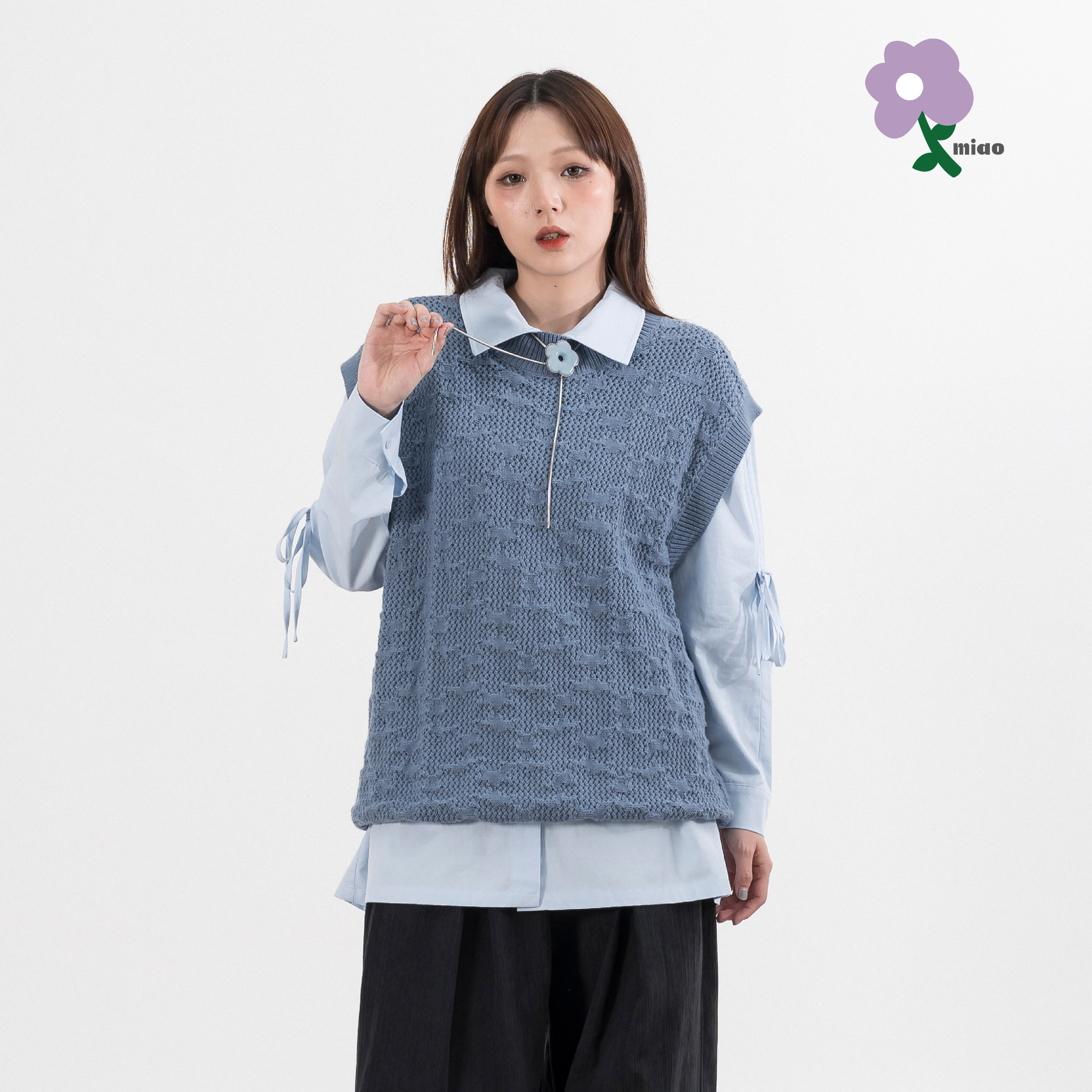 AGILITY MIAO Jacquard Knitted Vest 提花 針織背心 [M-V6]