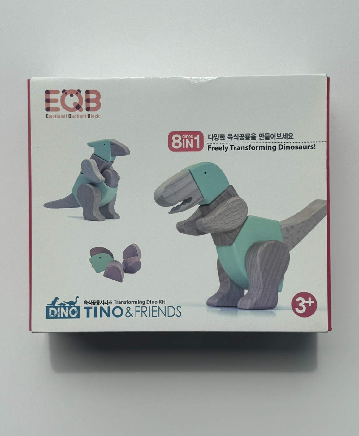 [福利品] EQB 韓國益智旋轉積木 8in1 (外盒退色)