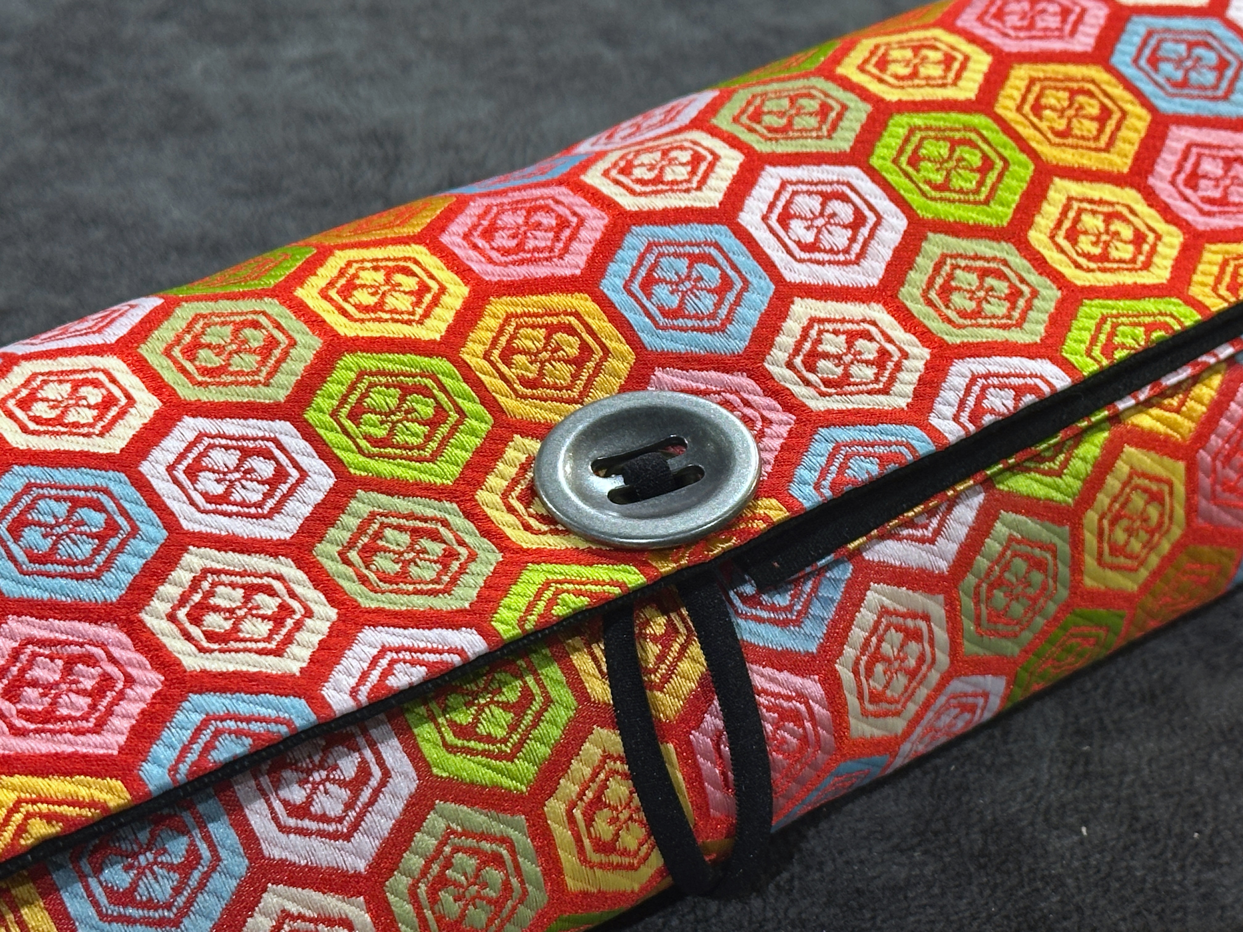 京都西陣織 刀袋 彩錦亀甲 (5本入)