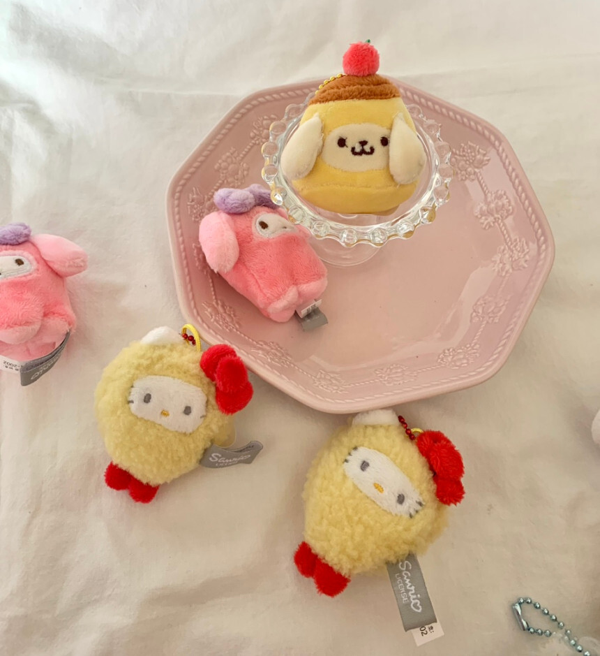 三麗鷗 美食系列小吊飾