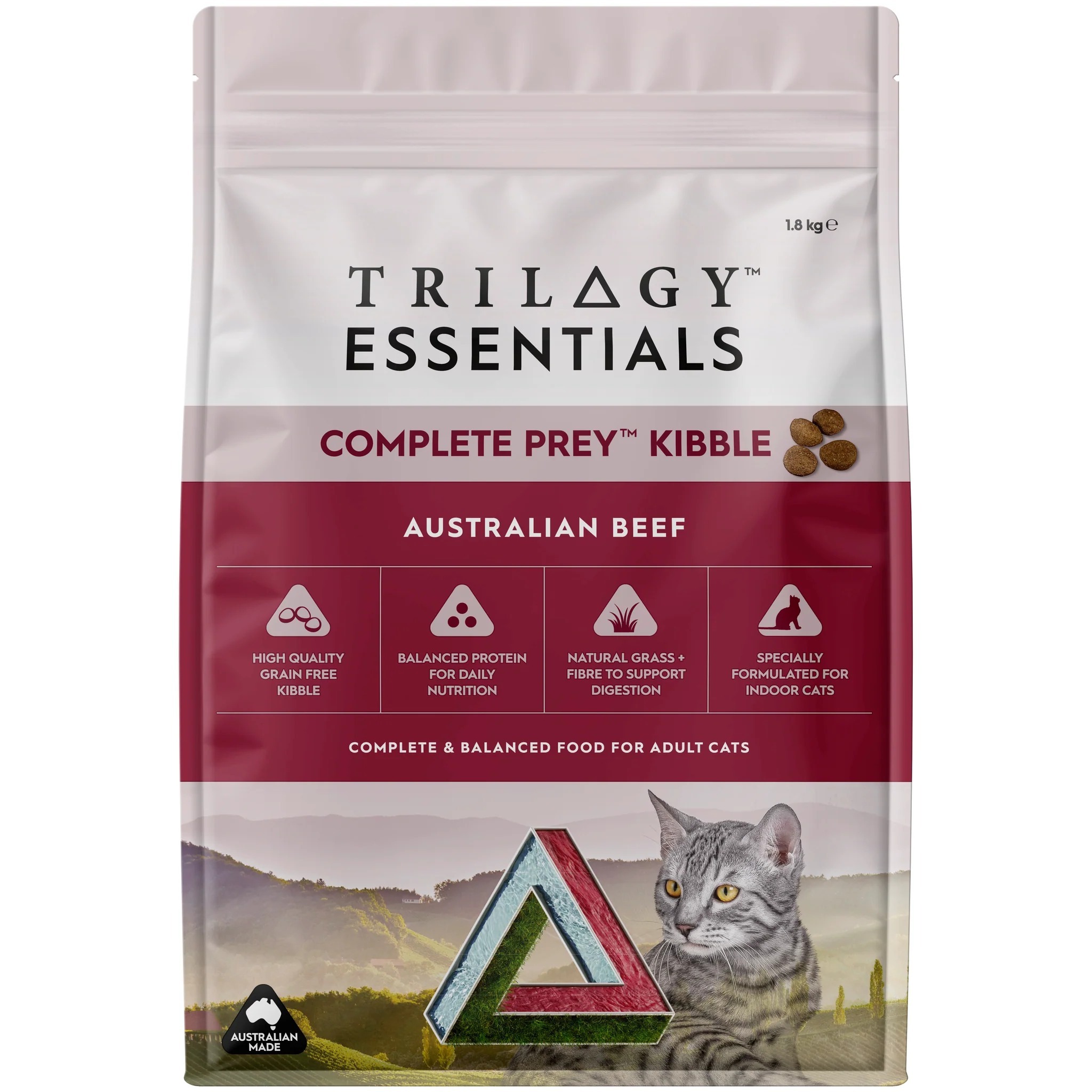 Trilogy 奇境 - Essentials Complete Prey™ 成貓乾糧澳洲牛肉 1.8kg