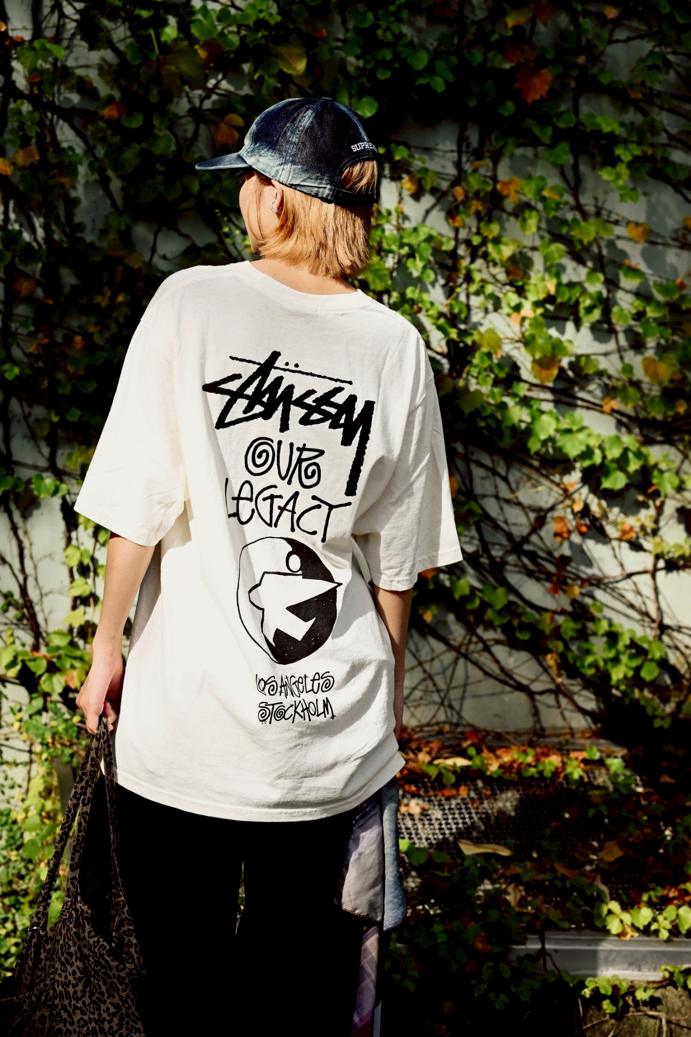 ☆ETW☆【EASY TO WEAR】Stussy 25SS OUR LEGACY WORK SHOP SURFMAN TEE PIGMENT DYED 聯名 衝浪