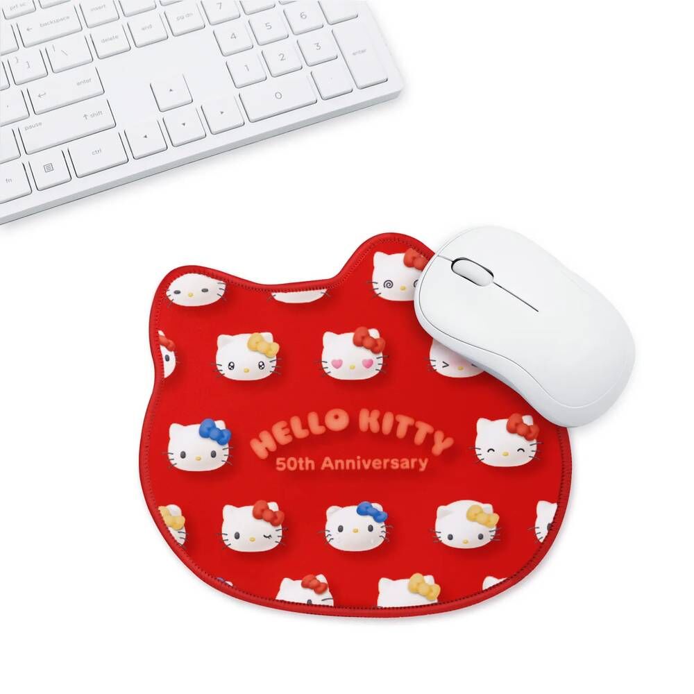 Hello Kitty 造型滑鼠墊 50週年 [共2款可選擇]