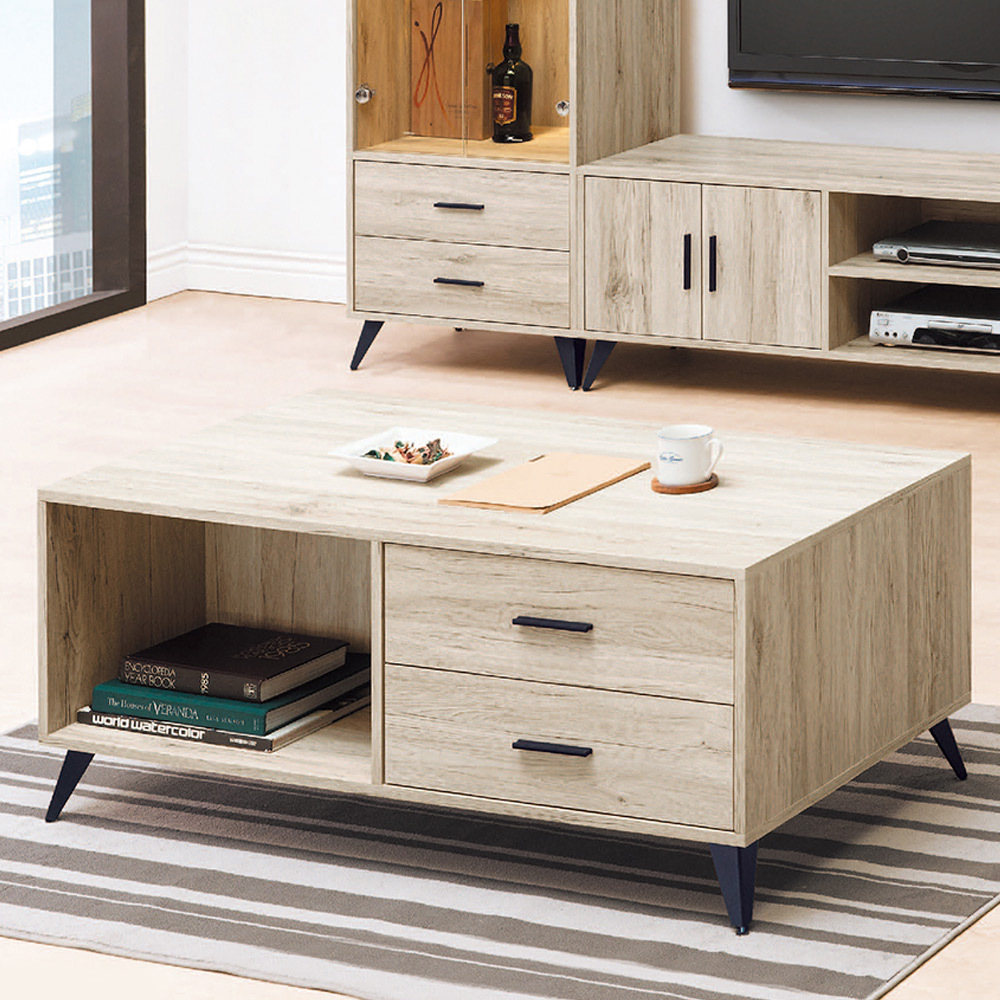 諾特斯4尺收納大茶几