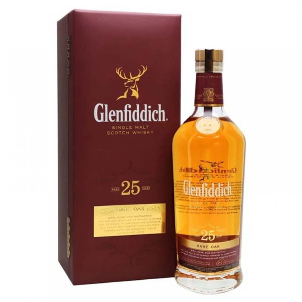 格蘭菲迪25年單一純麥威士忌 Glenfiddich 25 Years Single Malt Whisky