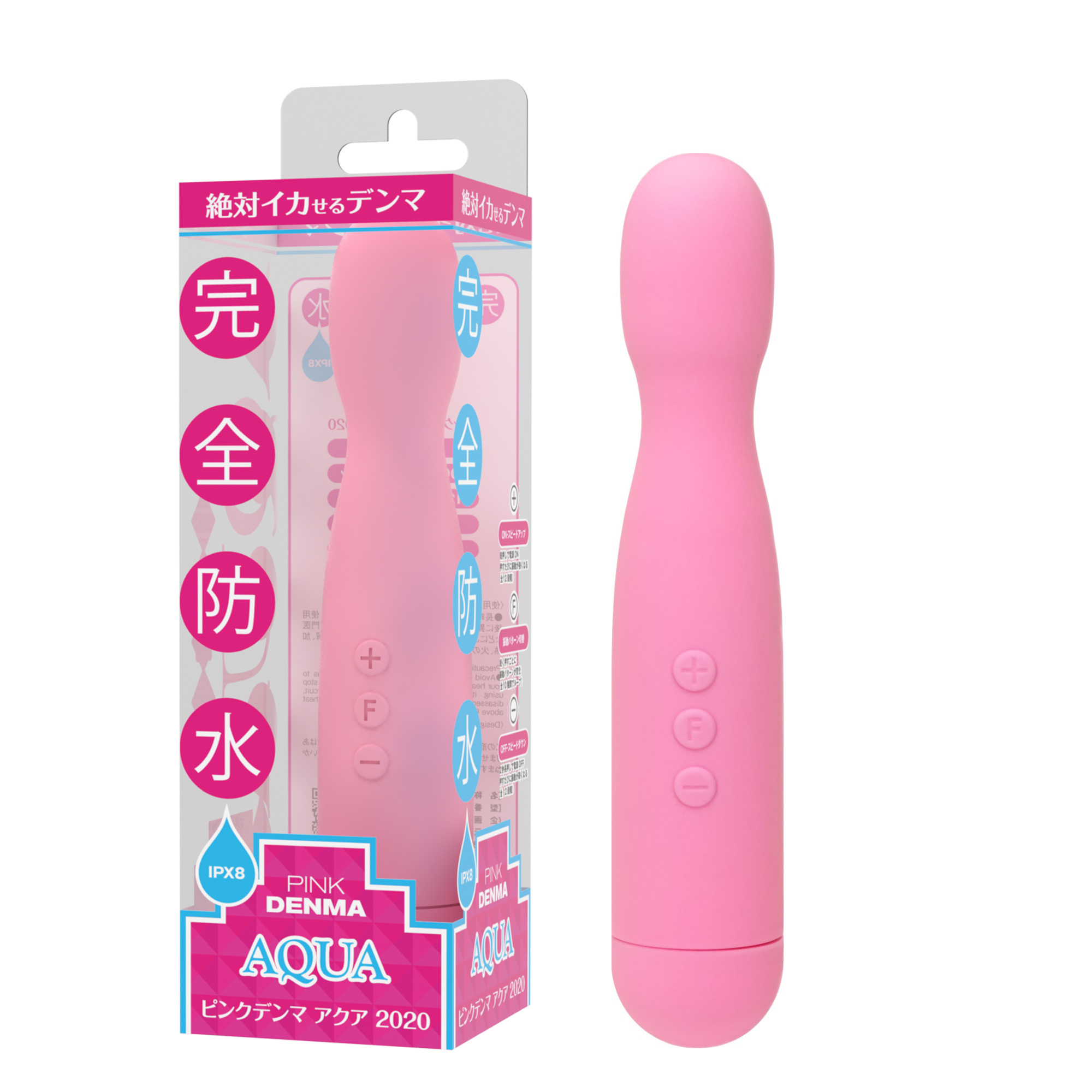 SSI Japan Pink Denma Aqua 防水AV按摩棒 粉紅色