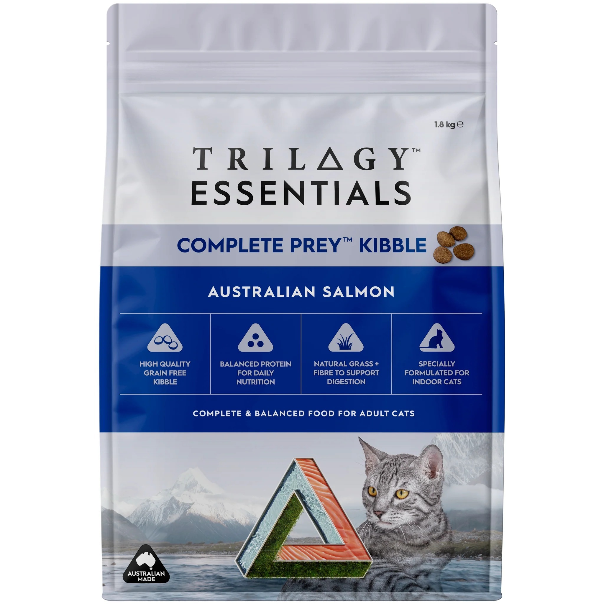 Trilogy 奇境 - Essentials Complete Prey™ 成貓乾糧澳洲三文魚 1.8kg