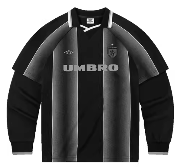 [現貨] UMBRO Football Polo LS Tee