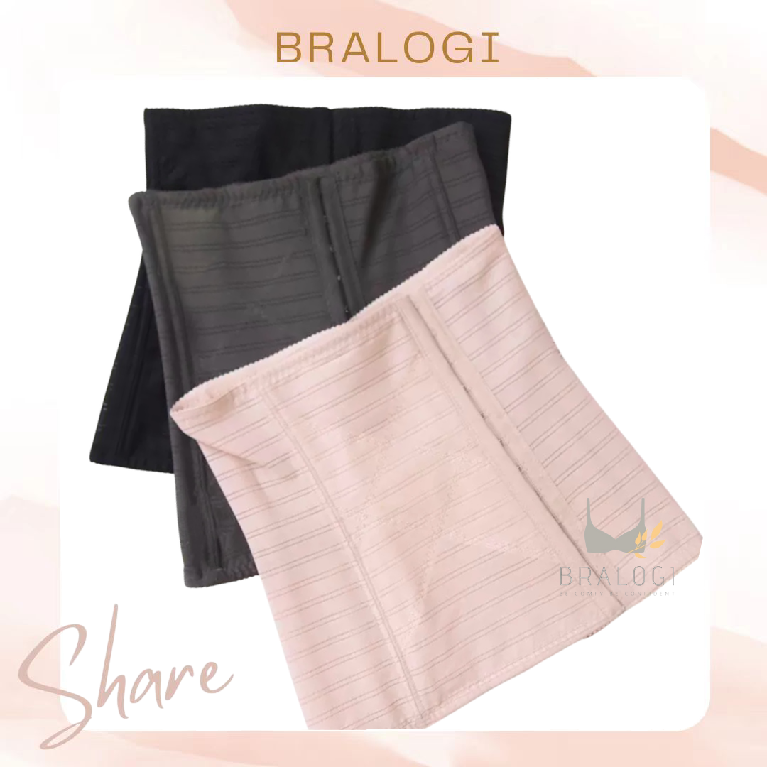 9827 560丹加長型束腰收腹塑身腰封 M-XXL