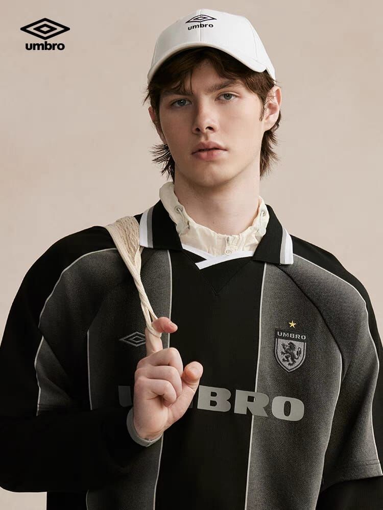 [現貨] UMBRO Football Polo LS Tee