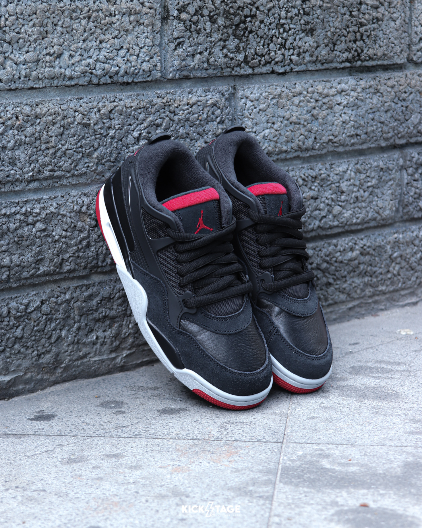 男鞋 NIKE AIR JORDAN 4 RM 'Bred' 黑紅 真皮 緩震 復古 籃球鞋【FQ7939-061】AJ4