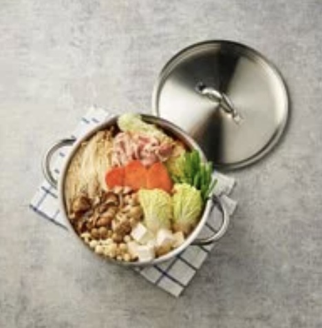 Prim'appety系列 l 雙耳不鏽鋼湯鍋