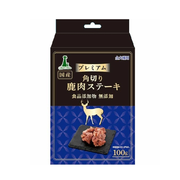 Add.Mate Premium 犬用 日本產 無添加 角切 鹿肉塊 100g